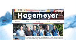 Desktop Screenshot of hagemeyer-haustechnik.de