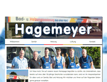 Tablet Screenshot of hagemeyer-haustechnik.de